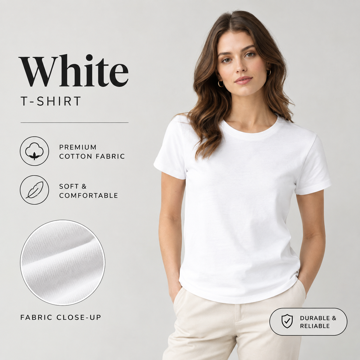 Women's T-Shirt – White